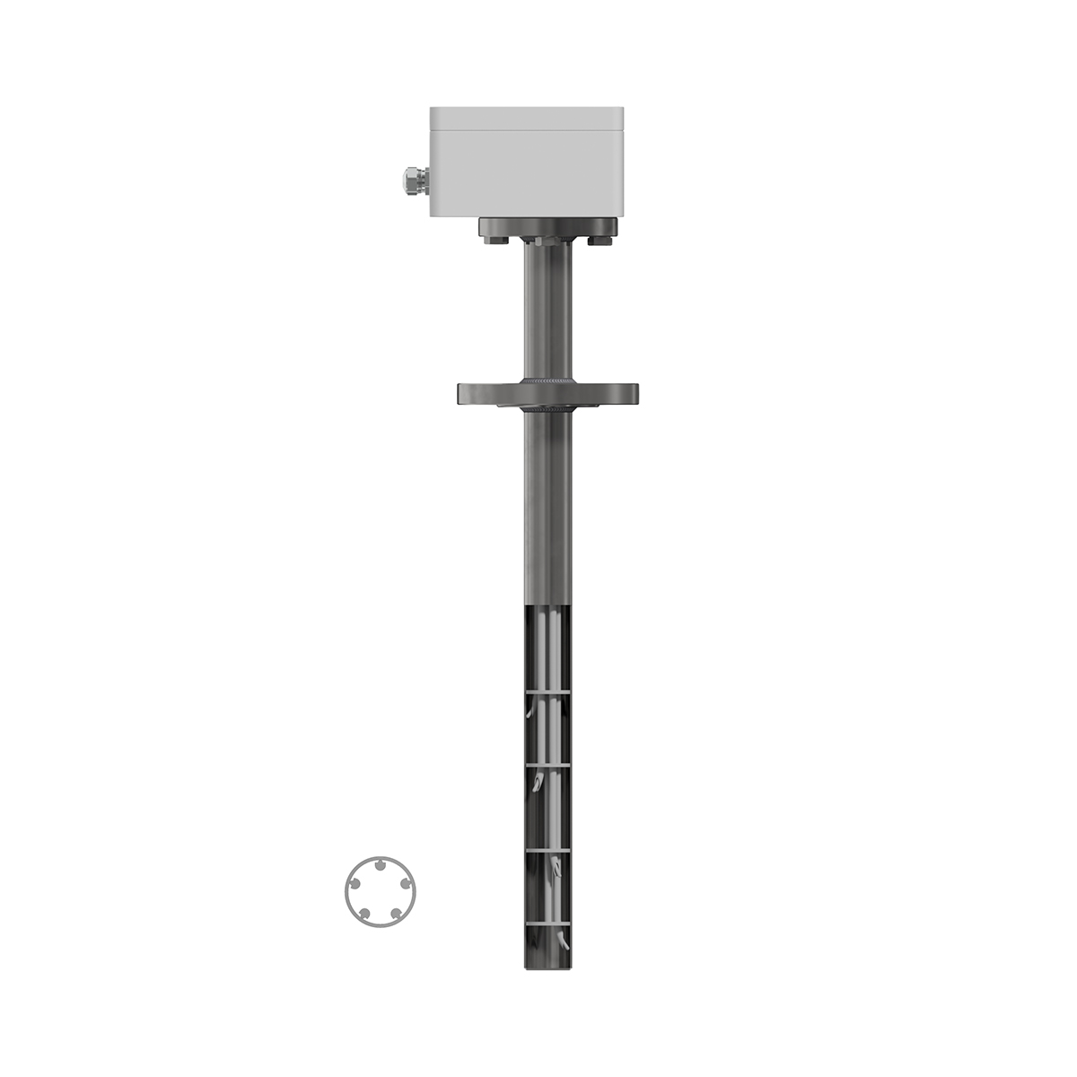 Multi Mode Inlet Temperature Sensor ML7038B Multipoint temperature sensor with guiding tube system